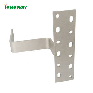 <span class=keywords><strong>Crochet</strong></span> <span class=keywords><strong>de</strong></span> fixation solaire SUS304 pour <span class=keywords><strong>toiture</strong></span> résidentielle en tuiles, avec vis - Product Image 2