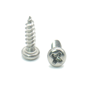 Vitesse Hardware 316 <b>Stainless</b> <b>Steel</b> Round Head <b>Self</b> <b>Tapping</b> <b>Screws</b> Metric Wood <b>Screws</b> A4 70 GB845 Whitewashing - Product Image 3