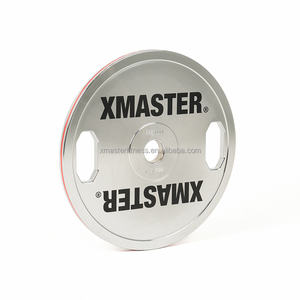 Placas De Peso De Aço Sólido Para Barbell Ferro Grip Peso Placa Define em LBS - Product Image 3