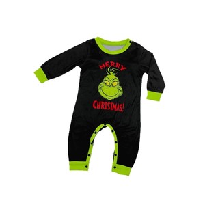 2024 européen américain hiver <span class=keywords><strong>petit</strong></span> monstre lettre fauve noël famille correspondant imprimé vêtements de détente - Product Image 6