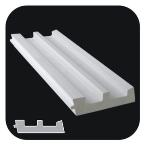 White Exterior/ Interior Vinyl <strong>Moulding</strong> Foamed <strong>PVC</strong> <strong>Moulding</strong> Door Trim Casing Base <strong>Moulding</strong> - Product Image 6