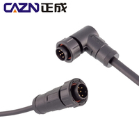 E10 mini connecteur fileté étanche 2 3 4 5 6 7 8 1012 broches connecteur plastique IP67 M10 connecteur