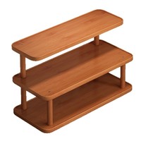 Support de tasses en bambou pour bureau, étagère de rangement pour boissons, organisateur pour table à manger, cuisine, station café, bar – Vente en gros, personnalisable