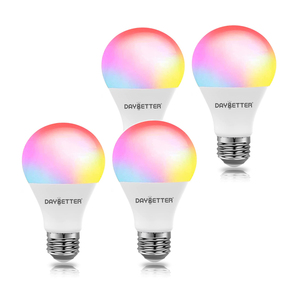 9W <b>Smart</b> A60 Bulb 2/4/6/8/10 Pack Set E26 RGB Cold Warm White Dimmable App Control Lamp Housing LED <b>Light</b> Bulbs - Product Image 1