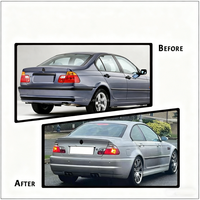 Kits de carrosserie pour BMW E46-M3 (1998-2004) 4 portes Kit de carrosserie Pare-chocs avant Assy Pare-chocs arrière Assy