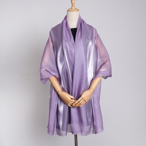 Foulard da donna in organza lucida di poliestere, lungo, di alta qualità, stile malese, per il sud-est asiatico, ideale per viaggi transfrontalieri - Product Image 3