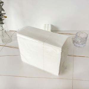 Couteau et fourchette pliables jetables pour les fêtes, emballés, sans poussière, papier de table coloré, personnalisation - Product Image 3