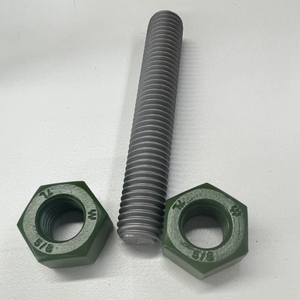 1m 2M 3m 1000mm 2000mm 3000mm B7 Stud bu lông và đai ốc Xylan Carbon thép Stud bu lông M20 1000m Stud bu lông A193 - Product Image 6