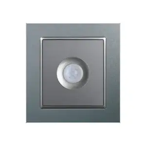 LED-Lit European Wall Socket Switch: 2-Gang, 2-Way, with Plastic Panel