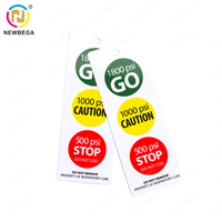Carte combo en plastique PVC à impression personnalisée avec poinçon