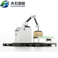 Paletizador Robótico Eléctrico Automatizado para Cajas, Bolsas, Bidones, Latas y Alimentos - Capacidad de Carga de 30-70 kg, Fácil de Operar