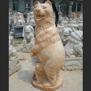 Esculturas <span class=keywords><strong>de</strong></span> Animales Salvajes <span class=keywords><strong>de</strong></span> León <span class=keywords><strong>de</strong></span> la Selva <span class=keywords><strong>de</strong></span> Mármol Realistas Grandes <span class=keywords><strong>de</strong></span> Tamaño Natural Decorativas para Jardín al Aire Libre al por Mayor - Product Image 4