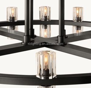 Lampu Hias Desainer Hotel Villa, Lampu Bundar, Lampu Kristal Seni Mewah Duplex - Product Image 4