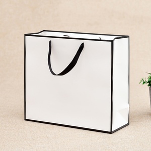 Bolsa de Papel para Ropa con Logotipo Personalizado, Bolsa de Papel para Compras al por Mayor, Económica - Product Image 2
