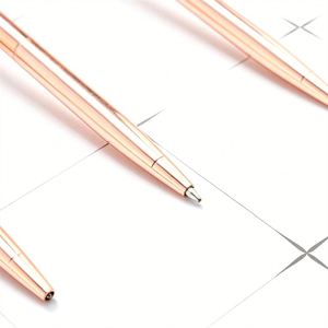 Fun Fluffy Metal Pom Ballpoint <b>Pen</b> - Perfect for Team Building Events - Product Image 3