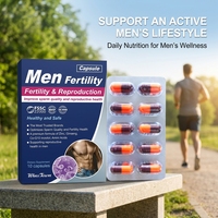 Capsules de soutien à la fertilité masculine - Complément alimentaire à base de Maca et de Ginseng pour le bien-être masculin et la vitalité quotidienne