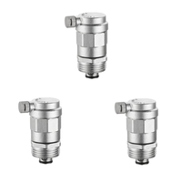 Vanne de purge manuelle/automatique LISHUI en acier inoxydable 304, 1/2"-1" pour chaudière et radiateur de chauffage
