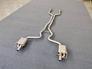 <span class=keywords><strong>Prix</strong></span> d'usine, échappement en acier inoxydable soudé TIG pour Mercedes-Benz <span class=keywords><strong>C43</strong></span> GLC43 <span class=keywords><strong>AMG</strong></span> 3.0T 2017-2023, échappement Catback - Product Image 6