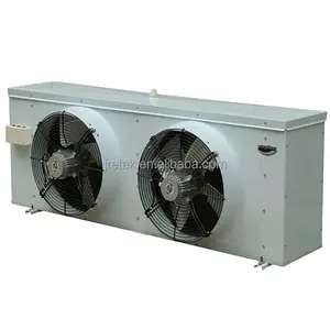 Refrigerador de ar para ar condicionado, tubo de cobre com aleta de alumínio, unidade evaporadora para ar frio, peças sobressalentes para refrigeradores, série DJ 15HP