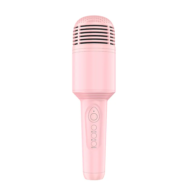 Cheap Price Wireless Microphone Portable Handheld Karaoke Microphone Magical Voice Mic With Speaker