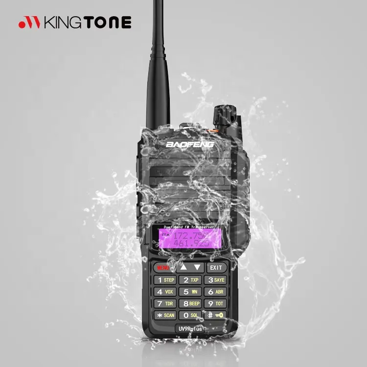 Baofeng-walkie-talkie UV-9R, radio de dos vías <span class=keywords><strong>cifrado</strong></span>, impermeable, 9R, 2021