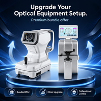 Paket Peralatan Optik Digital: Autorefraktor FA-6100CK & Auto Lensmeter LM-900