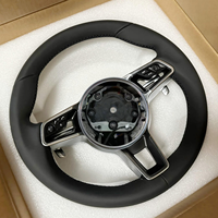 Volant en cuir Plug and Play pour Porsche Cayenne Boxster Panamera Cayman 911 991 992 958 981 970 997 718