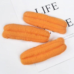 Juguete de simulación de gran tamaño: Panecillo al vapor y barra de masa frita, de rebote lento, para aliviar el estrés, juguete de desayuno. - Product Image 3