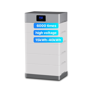 Fabricante de baterías de litio de almacenamiento de energía para el hogar apiladas de fábrica 51,2 V 15KWh batería LFP LiFePO4 - Product Image 3