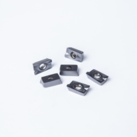 Plaquettes de fraisage à ébavurage en carbure de tungstène résistantes à l'usure APMT160404PDER-DL revêtues PVD pour machines de fraisage CNC