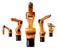Lengan Robot Industri KUKA KR 6 R900 6 Axis Dengan Pengontrol KRC4, Teach Pendant, Gripper Robot, dan Paket Dress Pack