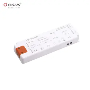 Yingjiao Multiple Led Driver Thin Constant Voltage 30W 60W Power Supply 12V 24V Led Lighting Power Supply