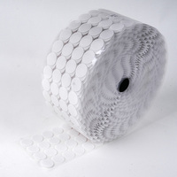 Vente en gros de points adhésifs personnalisés, adhésif double face, combinaison de crochets et boucles résistants
