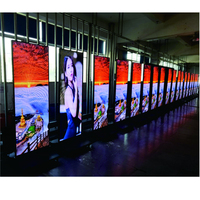 Affiche LED P2 pour films, Mur vidéo publicitaire intelligent avec contrôle 4G/WiFi/USB pour centres commerciaux, graphiques et animations, Fourniture directe usine