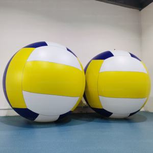 Pelota de Voleibol Inflable de <span class=keywords><strong>Playa</strong></span> de 2 m de Diámetro, Juguete de <span class=keywords><strong>Playa</strong></span> para Adultos, Balón de Voleibol Inflable Grande - Product Image 3