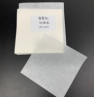 Papier de pesée semi-transparent de haute qualité en pâte de bois vierge, imprimé et couché, pour applications chimiques en laboratoire