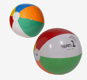 ลูกบอลชายหาดพิมพ์ลายโลโก้ได้ตามต้องการของขวัญส่งเสริมการขายจำนวนมากสำหรับกิจกรรมขององค์กร - Product Image 1