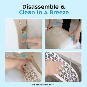 Caixa de Areia Inteligente para Gatos com Capacidade de <span class=keywords><strong>70L</strong></span>, Controle por Aplicativo, Autolimpante, Design Sem Poeira e Controle de Odor, Fácil de Limpar, 10kg - Product Image 5
