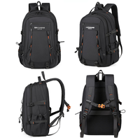 Sac à dos pour ordinateur portable grande capacité pour homme, décontracté, pour lycéen, imperméable, en tissu Oxford, pour la randonnée, le camping et la montagne