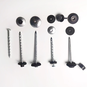 Vis de toiture galvanisées de 75 mm, 90 mm, 120 mm de long / Fixations auto-perceuses pour <span class=keywords><strong>bardage</strong></span> de toiture métallique - Product Image 2