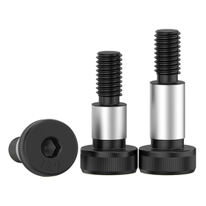 Tornillos de hombro de hierro para montaje de rodamientos, soporte de eje de precisión para piezas giratorias, medición en pulgadas - Product Image 3