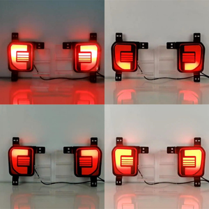 ไฟท้าย LED สำหรับ <span class=keywords><strong>Ford</strong></span> <span class=keywords><strong>Everest</strong></span> <span class=keywords><strong>2022</strong></span>-2025 ไฟเบรกแบบไหล ไฟนำทาง อุปกรณ์ตกแต่งรถยนต์ - Product Image 3