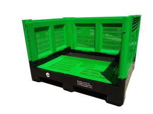 1200x1000 Large Mesh Shipping Plastic <strong>Folding</strong> <strong>Crate</strong> - Product Image 6