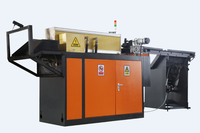 Four à induction pour le traitement thermique industriel des anneaux en acier, des barres de fer, des tiges de cuivre, des colonnes en laiton, machine de forgeage à chaud