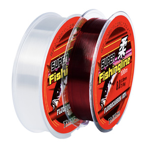 Vente en gros de 100 mètres de ligne de pêche en monofilament transparent en nylon solide revêtement fluorocarbone pour lac et rivière <span class=keywords><strong>Streaming</strong></span> - Product Image 3