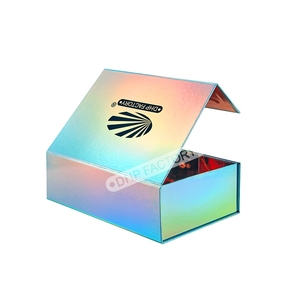 Premium Custom Electronic Headphones Package Holographic Magnet Folding <b>Box</b> for Luxury Gift <b>Box</b> - Product Image 6