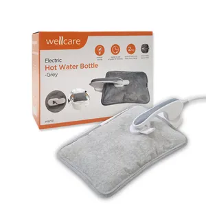 カバー付き電気温水バッグを暖かく保つ充電式加熱パッド温水ボトル