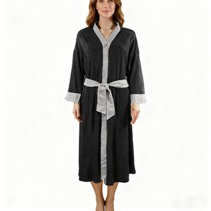 Set di Camicia <span class=keywords><strong>da</strong></span> <span class=keywords><strong>Notte</strong></span> e Vestaglia <span class=keywords><strong>per</strong></span> <span class=keywords><strong>Maternità</strong></span>, Abbigliamento <span class=keywords><strong>per</strong></span> Allattamento e Gravidanza - Product Image 1