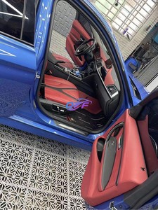 Los Paneles <span class=keywords><strong>de</strong></span> <span class=keywords><strong>Puerta</strong></span> y el Tablero del BMW Serie 3 F30 Están Cubiertos con Fundas <span class=keywords><strong>de</strong></span> Asiento y Alfombrillas para Modificación Interior del Automóvil - Product Image 4