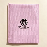Pochettes à bulles imperméables et résistantes à la déchirure, personnalisables avec logo, plusieurs tailles, rouge bordeaux, pour colis d'articles de beauté fragiles